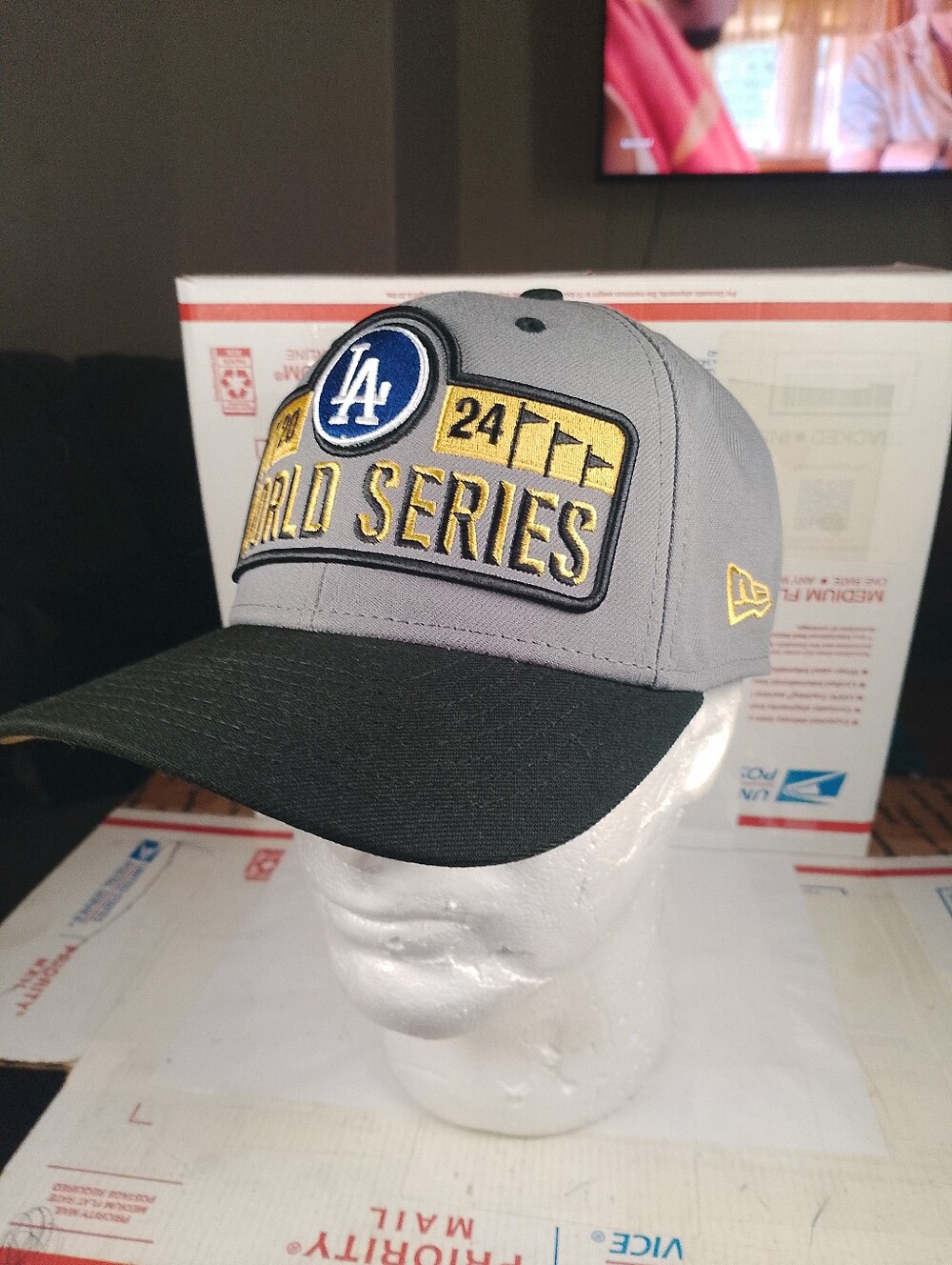 Los Angeles Dodgers New Era 2024 National League Champs Locker Room Hat